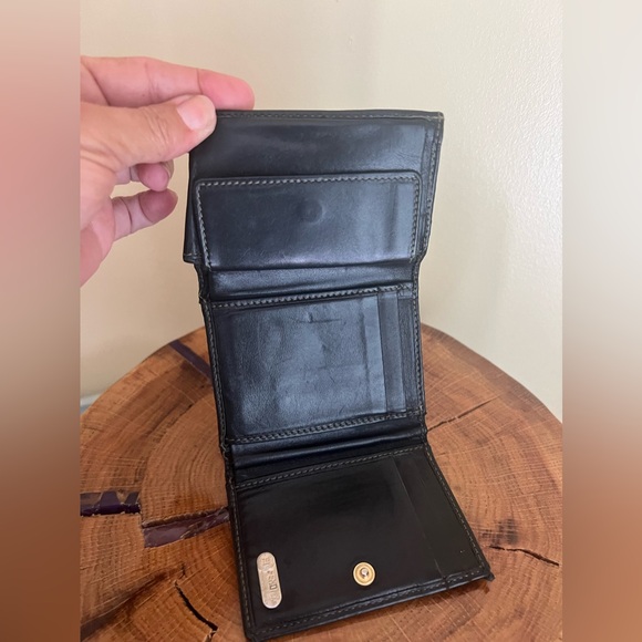 FENDI Block Checkered Trifold Wallet - Picture 5 of 13